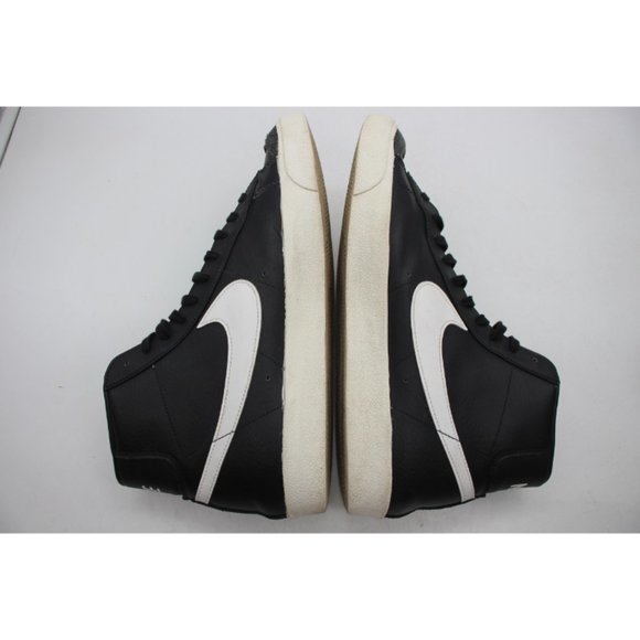 Nike Mens Blazer Mid 77 Men's Size 14  BQ6806-002 Black Leather Casual Shoes - Picture 5 of 8